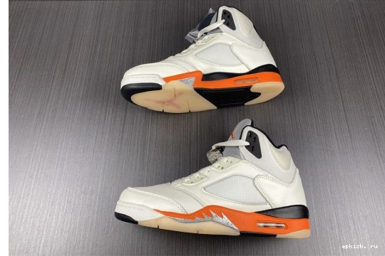 Rep EP Retro Air Jordan 5 Total DC1060-100 DC1060-100 Orange 0518